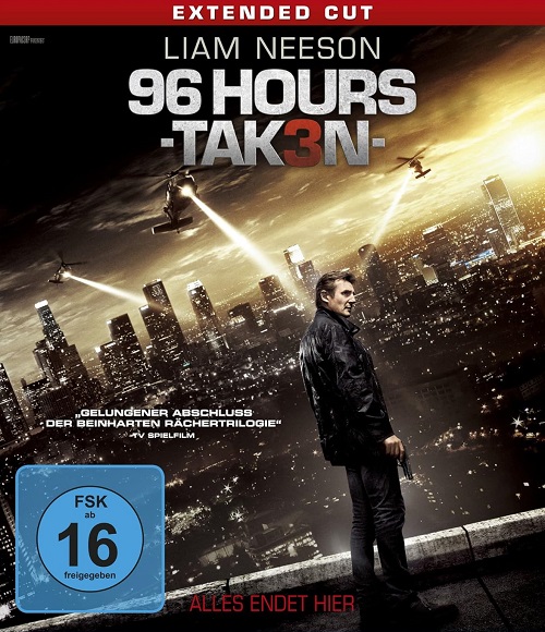 96 Hours - Taken 3 Cover