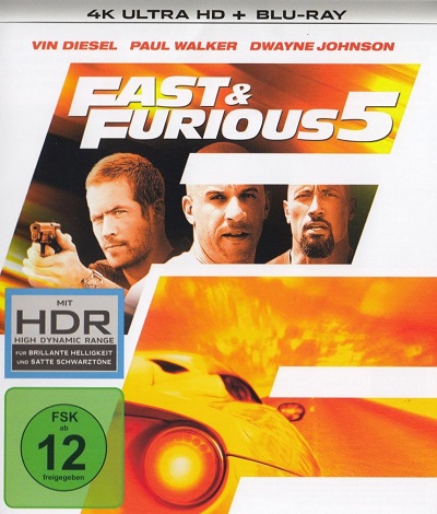 Fast & the Furious 5 Cover