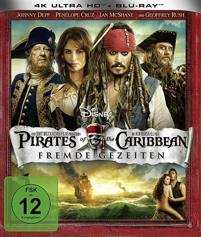 Pirates of the Caribbean 4 - Fremde Gezeiten Cover