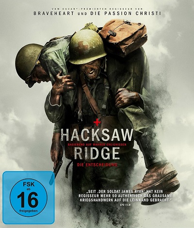 Hacksaw Ridge - Die Entscheidung Cover