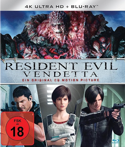 Resident Evil - Vendetta Cover